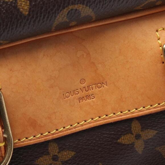 LOUIS VUITTON Brown Monogram Leather Deauville Bag - Picture 8 of 13